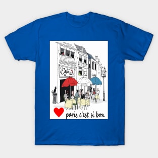 Romantic Paris print T-Shirt